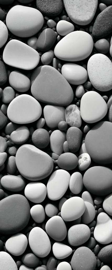 a close up of a pile of rocks with a black and white background