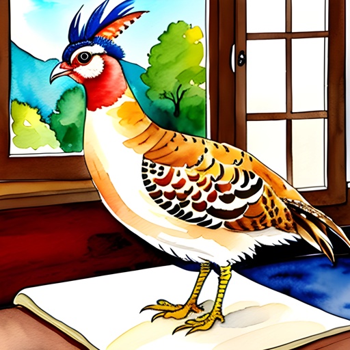 a bird that is standing on a book