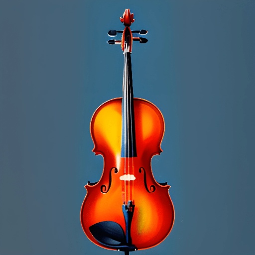 a violin that is sitting on a stand