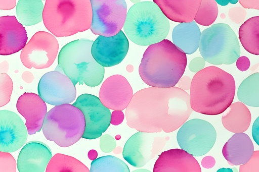 a close up of a colorful background with a lot of circles