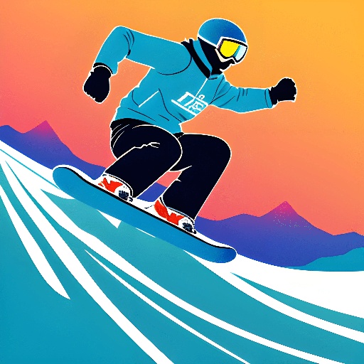 skier in blue jacket and goggles going down a snowy hill