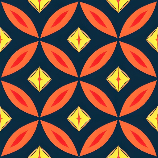 a close up of a pattern of orange and yellow squares