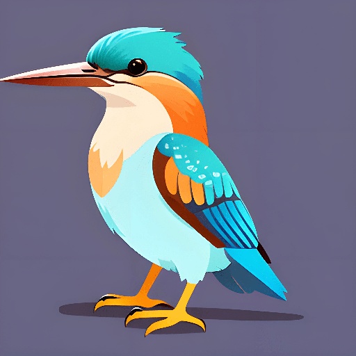 a bird with a blue head and a blue beak