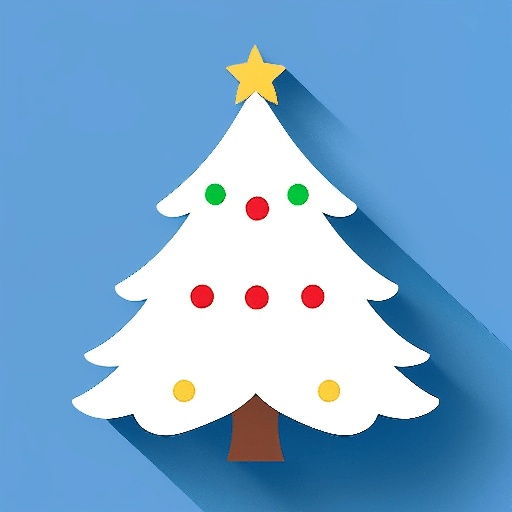a close up of a christmas tree with a star on top
