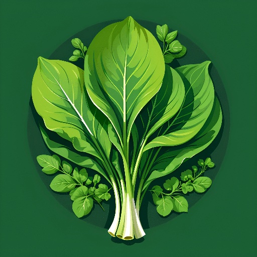 a green leafy vegetable with leaves on it