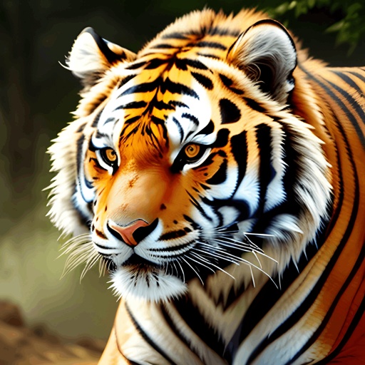 tiger with orange and black stripes walking on dirt ground