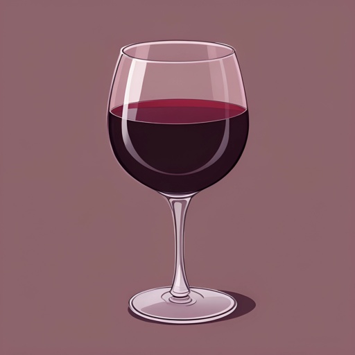 a glass of wine that is sitting on a table