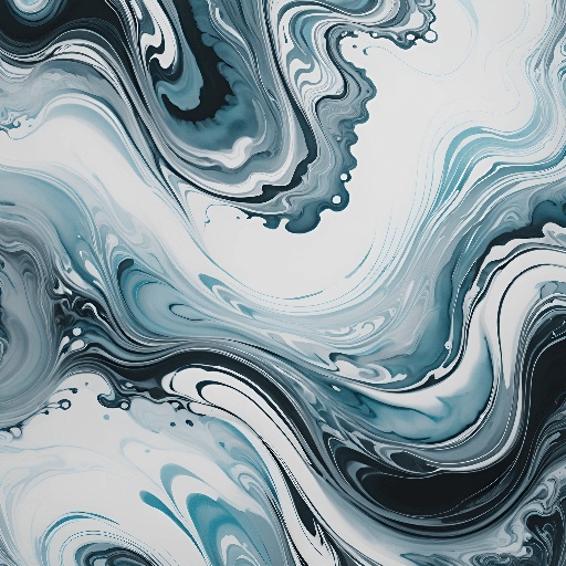 a close up of a painting of a wave of paint