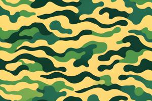 camouflage pattern with green and yellow colors