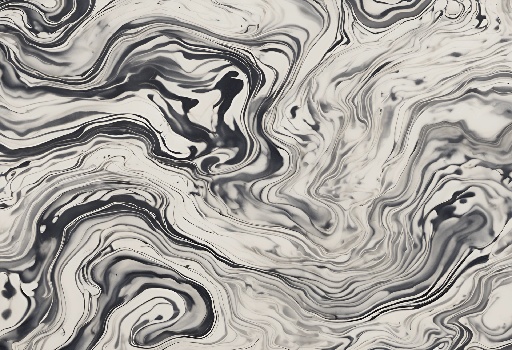 a close up of a black and white marble pattern with a black and white background