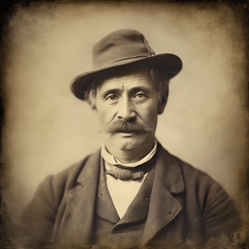 image of a man with a mustache and a hat