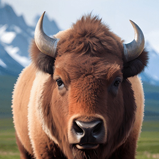 a brown cow with horns standing in a field