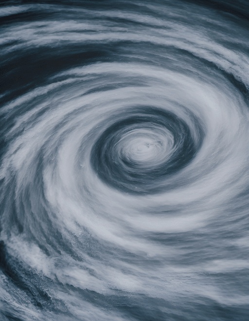 image of a black and white photo of a spiral