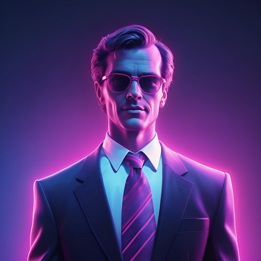 image of a man in a suit and tie with sunglasses