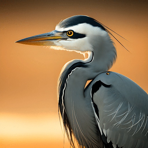 bird with long beak and orange beak standing on a rock
