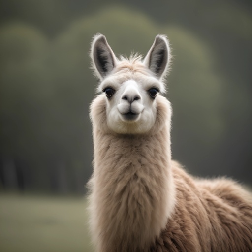 a llama that is standing in the grass