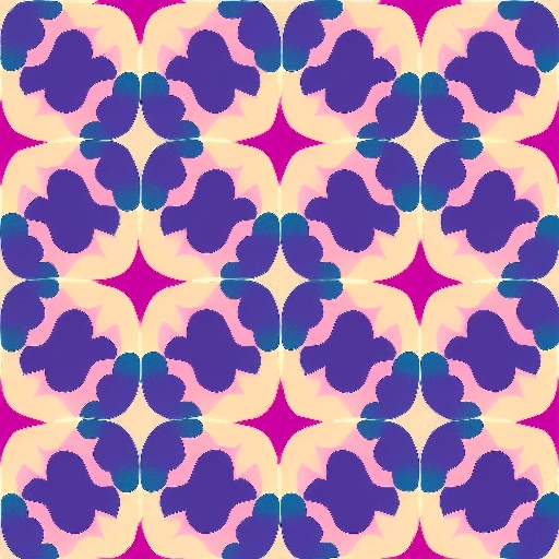 a close up of a pattern of hearts on a pink background
