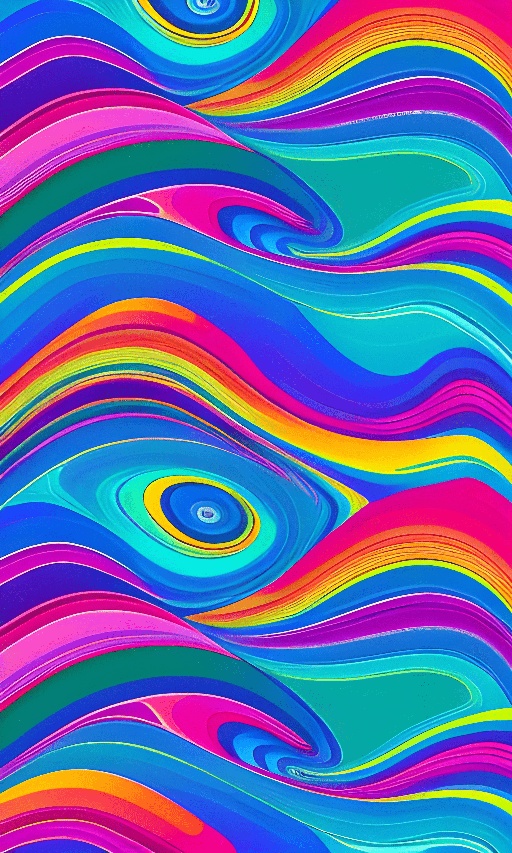 a colorful abstract background with a swirly design