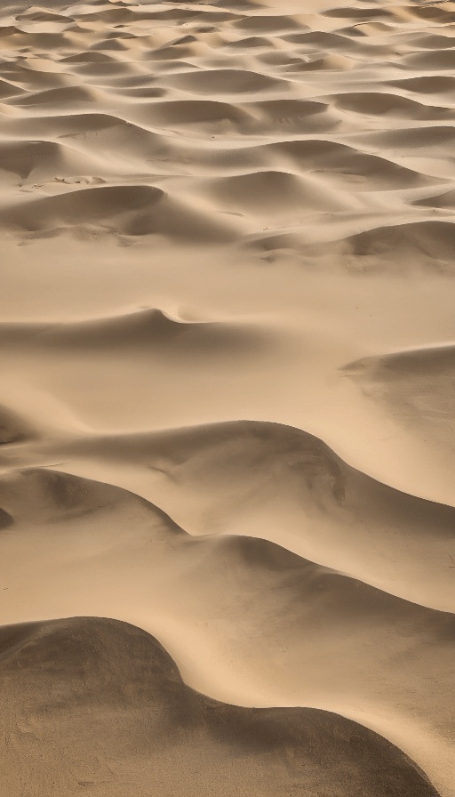 of sand covering the ground in a desert